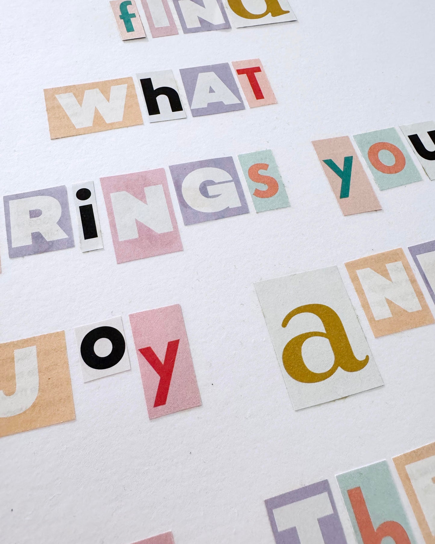 Original: Find What Brings You Joy And Go There